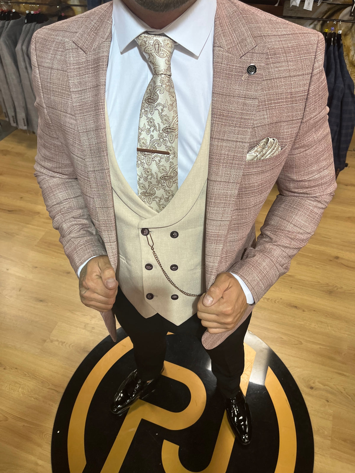 Montana - Dusty Pink 3 Piece Suit