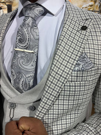 Athens - Grey 3 Piece Suit