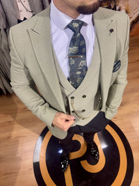 Osborne - Khaki 3 Piece Suit
