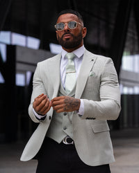 Grayson - Mint Green 3 Piece Suit