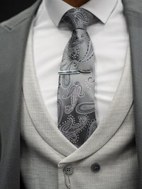 Davron - Anthracite Grey/Light Grey 3 Piece Suit
