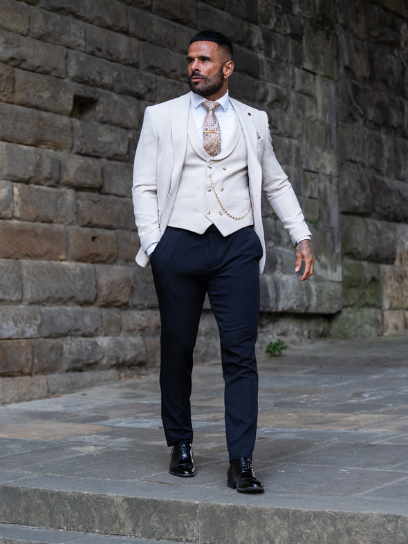 Winfield - Light Beige 3 Piece Suit