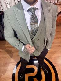 Morozov - Sage Green 3 Piece Suit