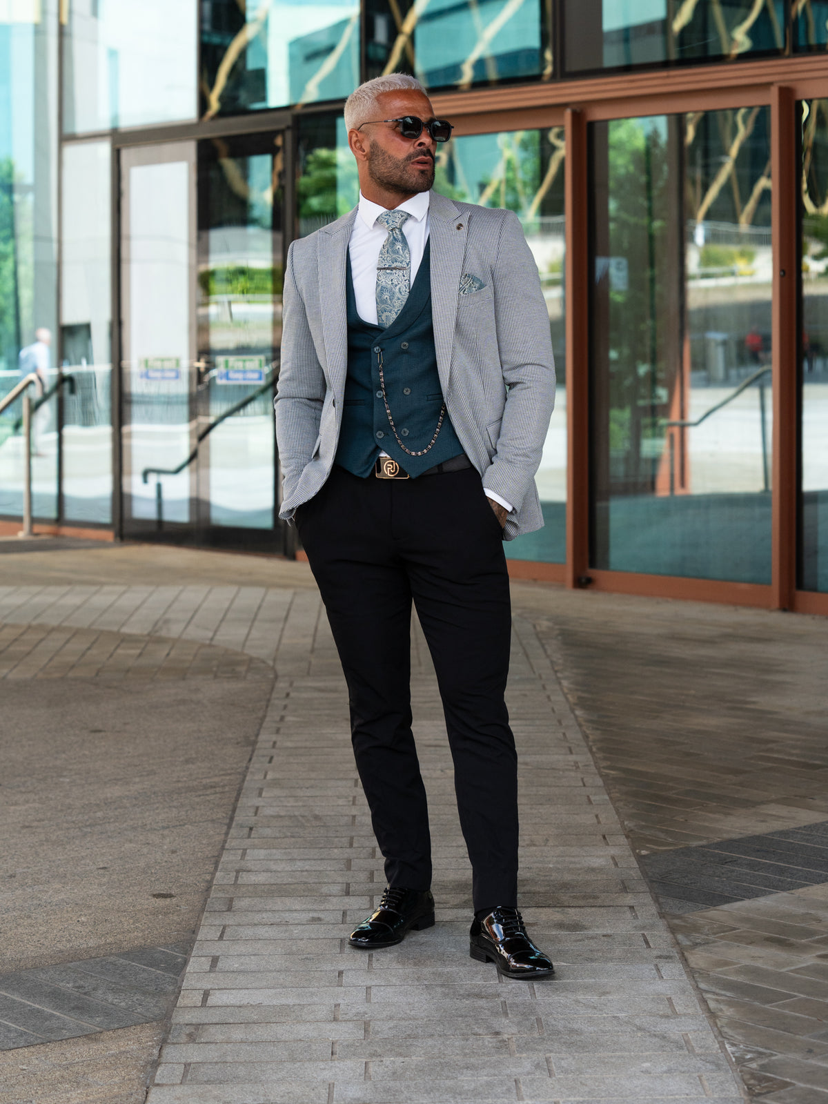 Caldwell - Emerald Green 3 Piece Suit