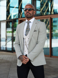 Braddock - Khaki/Beige 3 Piece Suit