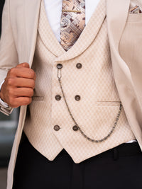 Foreman - Beige 3 Piece Suit