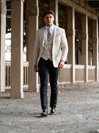 Draven - Stone 3 Piece Suit