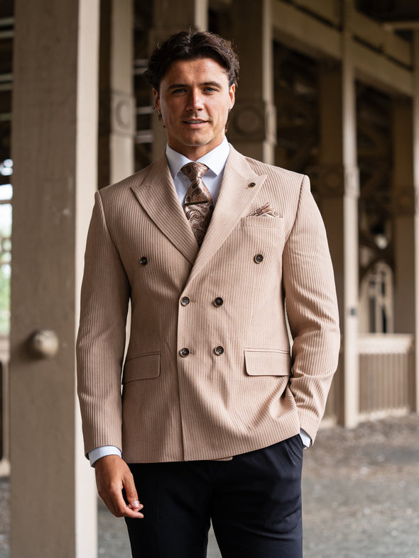 Newton - Tan 2 Piece Suit