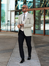 Braddock - Khaki/Beige 3 Piece Suit