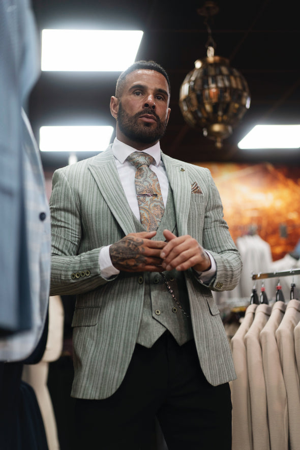 Riverside - Cool Mint 3 Piece Suit