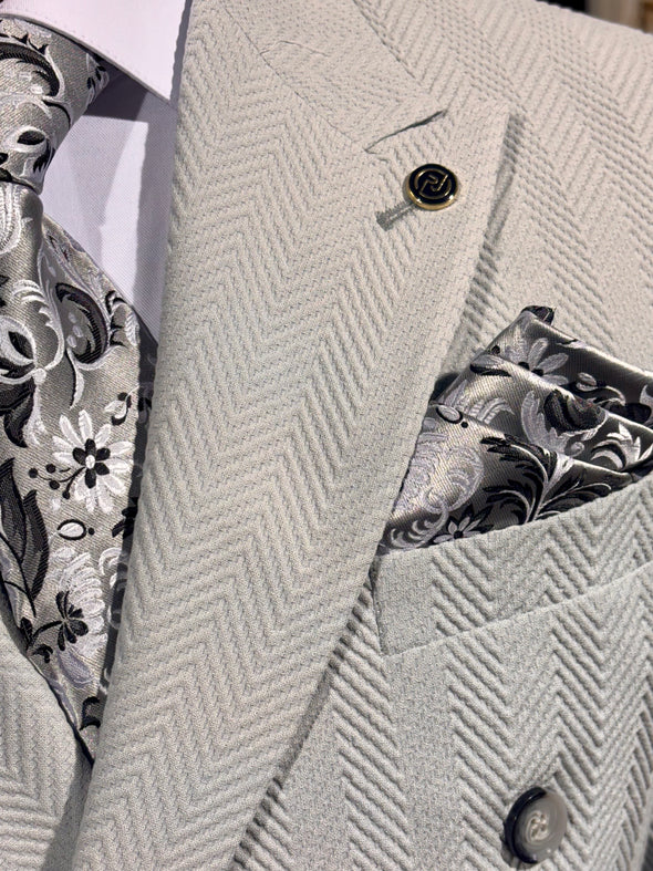 Saburo - Grey 2 Piece Suit