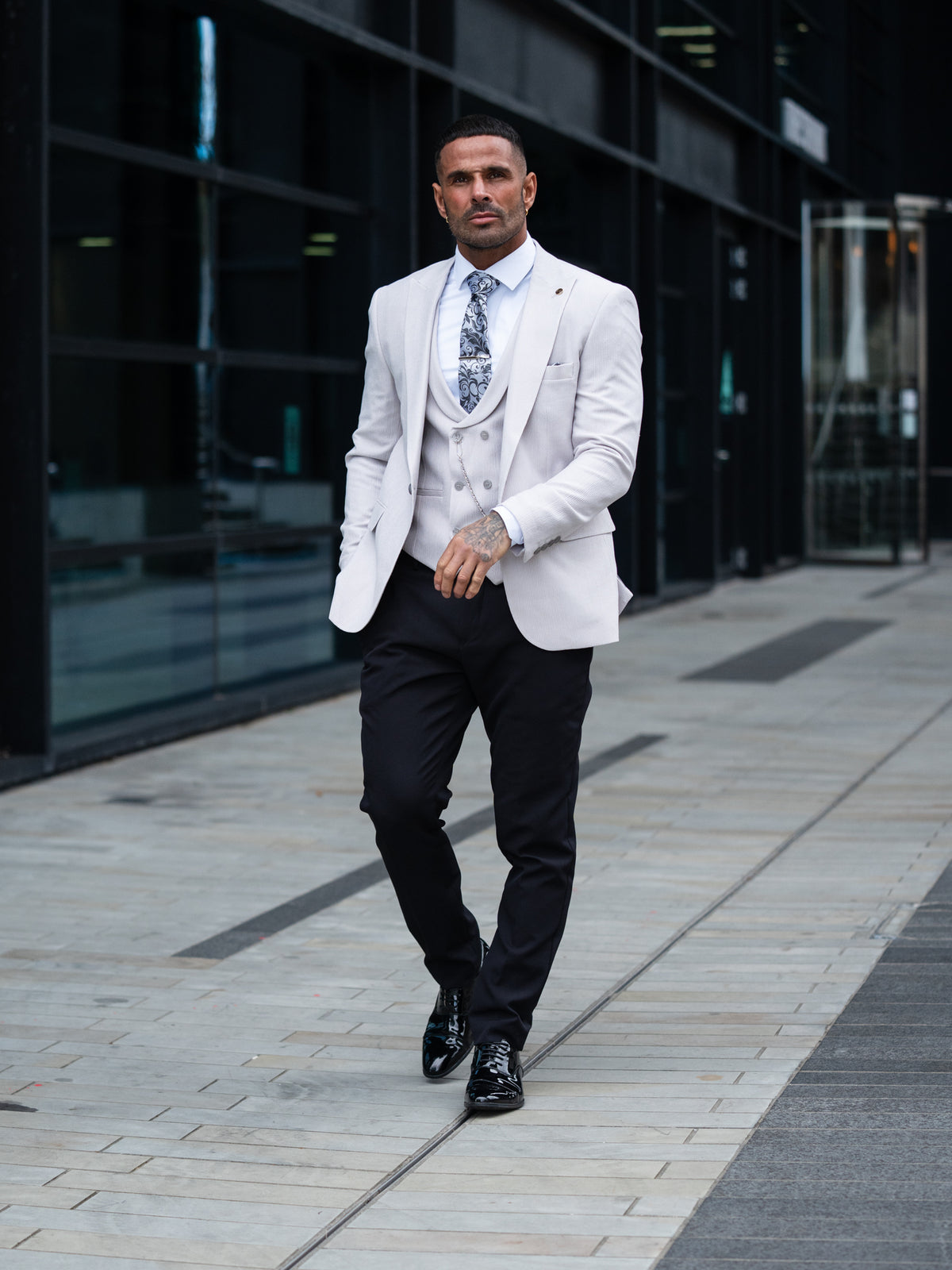 Hawthorne - Light Grey 3 Piece Suit