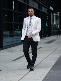 Hawthorne - Light Grey 3 Piece Suit