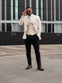 Heathcliff - Stone 3 Piece Suit