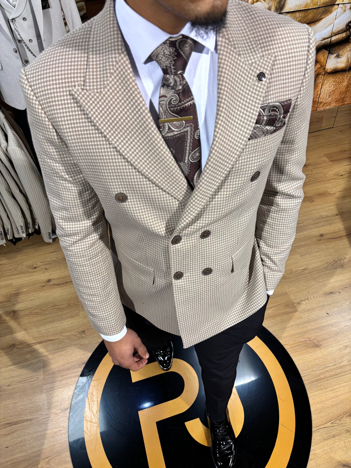 Monroe - Taupe 2 Piece Suit