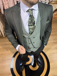 Littler - Bottle Green 3 Piece Suit