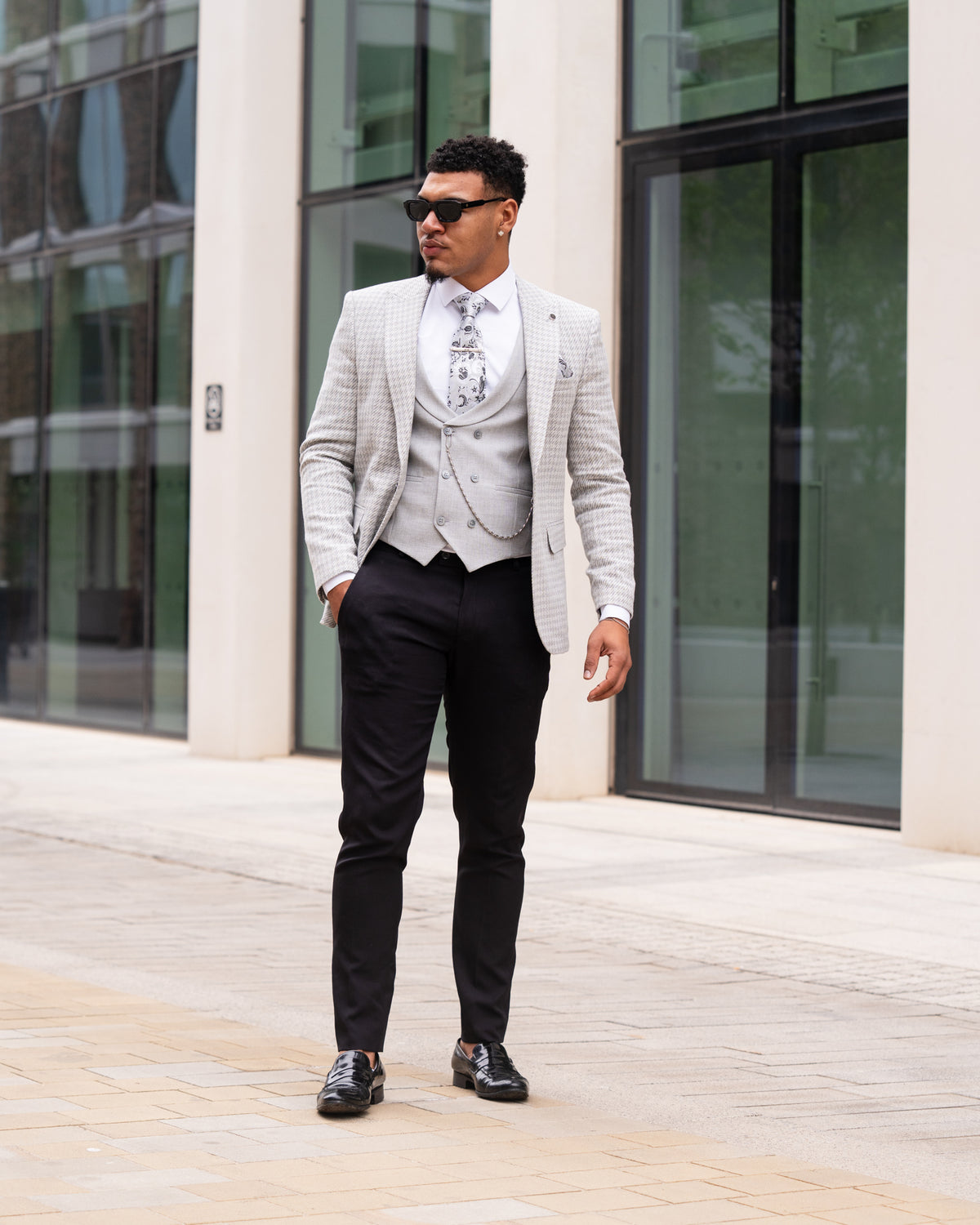 Torrance - Grey 3 Piece Suit