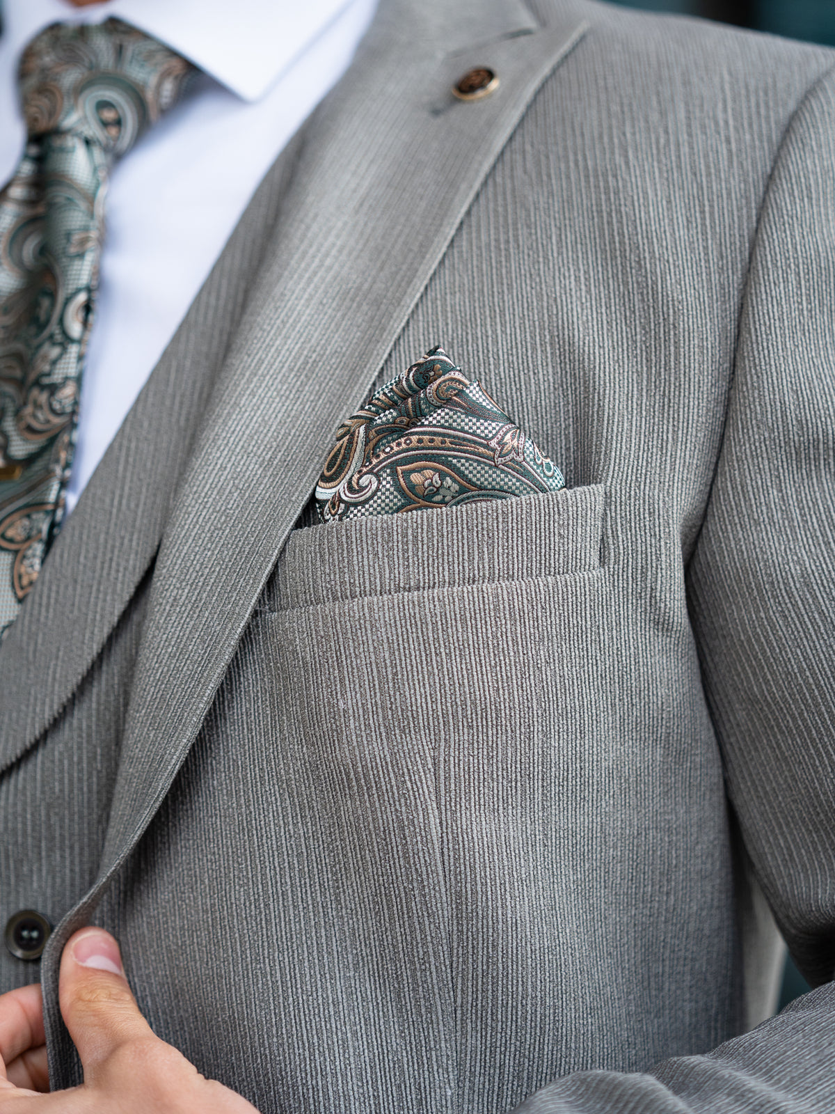 Morozov - Sage Green 3 Piece Suit