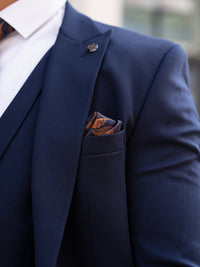 V2 Essential Navy 3 Piece Suit