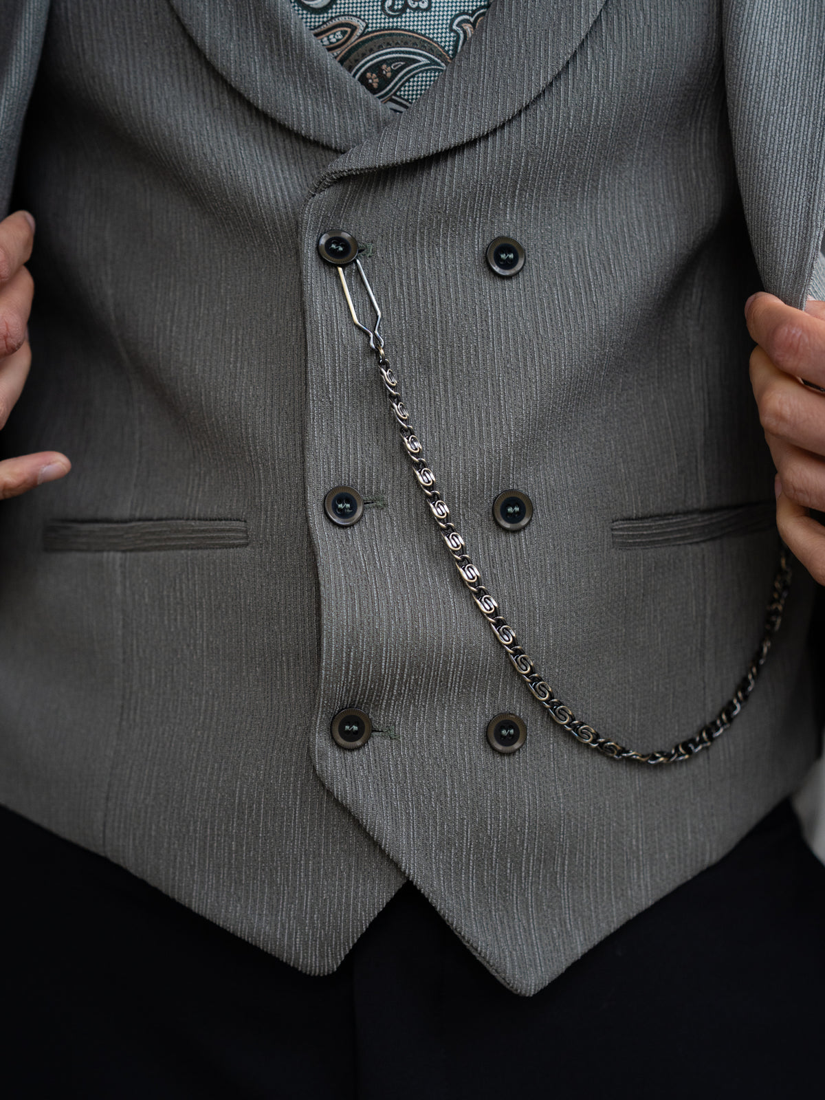 Morozov - Sage Green 3 Piece Suit