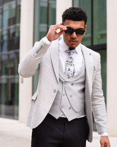 Torrance - Grey 3 Piece Suit