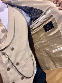Sahara - Sand 3 Piece Suit