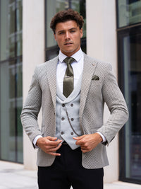 Aly - Green 3 Piece Suit