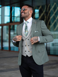 Astor - Forest Green/Sage 3 Piece Suit