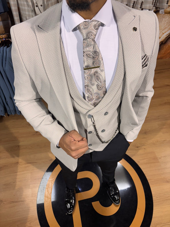 Sycamore - Concrete Grey 3 Piece Suit