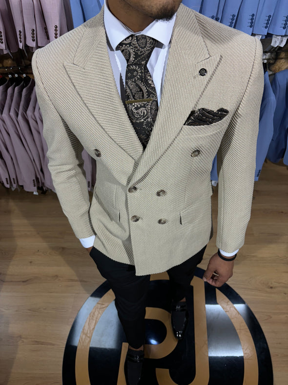 Zirkzee - Beige 2 Piece Suit