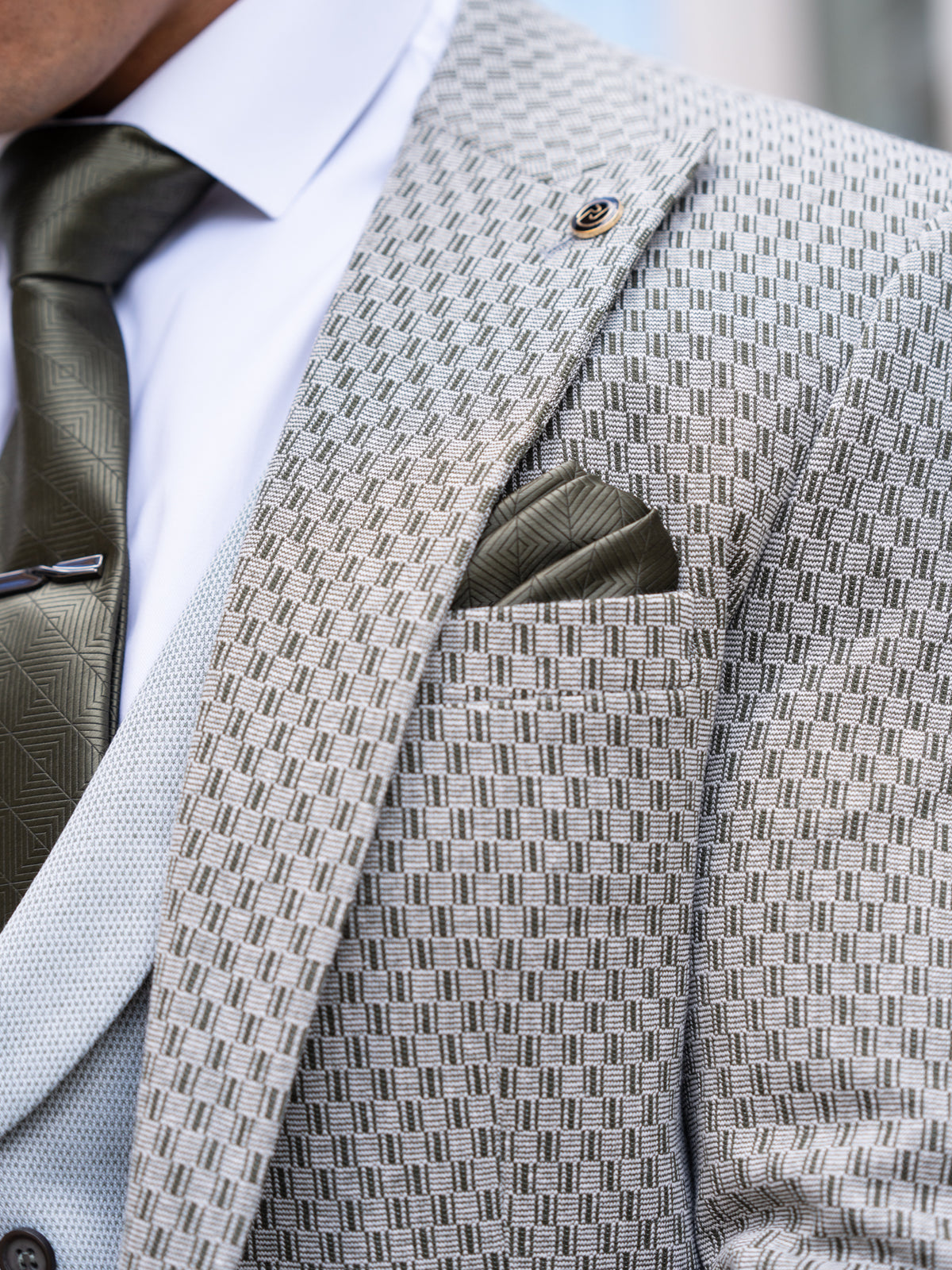 Aly - Green 3 Piece Suit