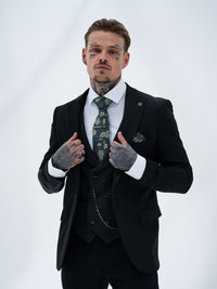 Hartley - Dark Green 3 Piece Suit