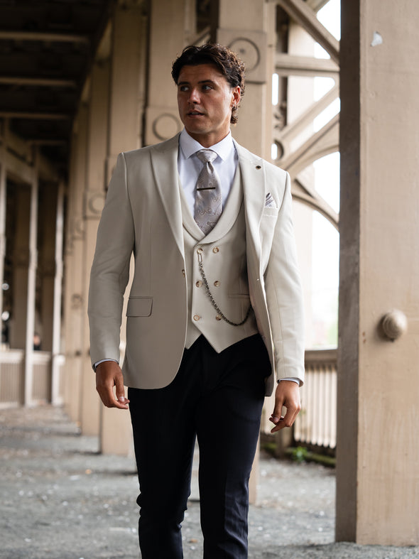 Draven - Stone 3 Piece Suit