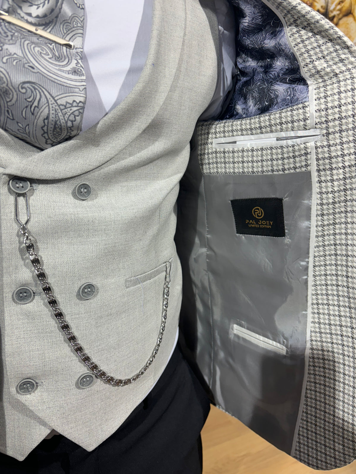 Athens - Grey 3 Piece Suit