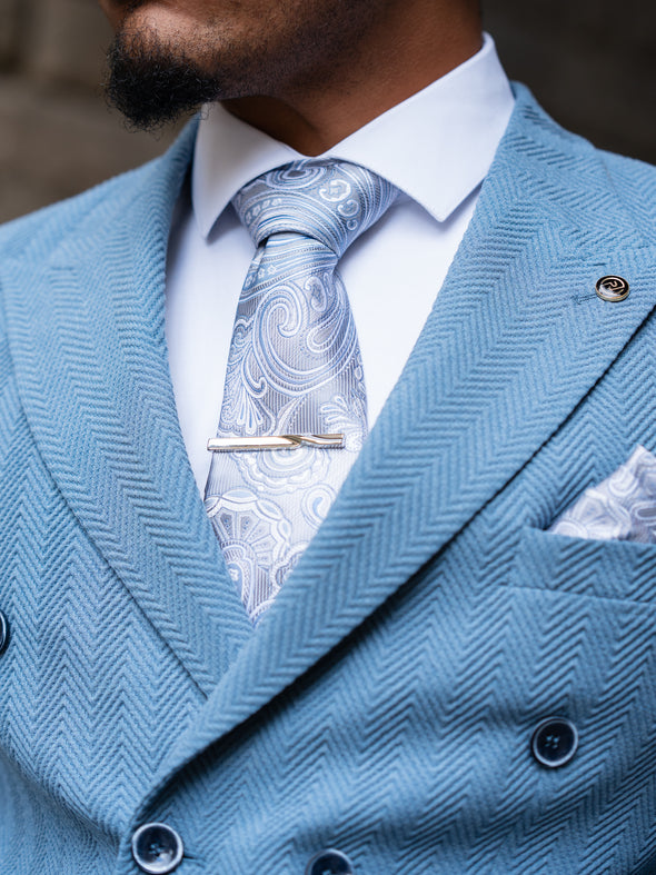 Roman - Sea Blue 2 Piece Suit