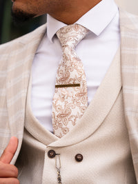 Diego - Beige 3 Piece Suit