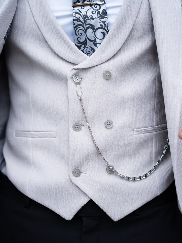 Hawthorne - Light Grey 3 Piece Suit