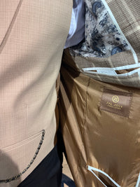 Clayton - Brown/Cream 3 Piece Suit