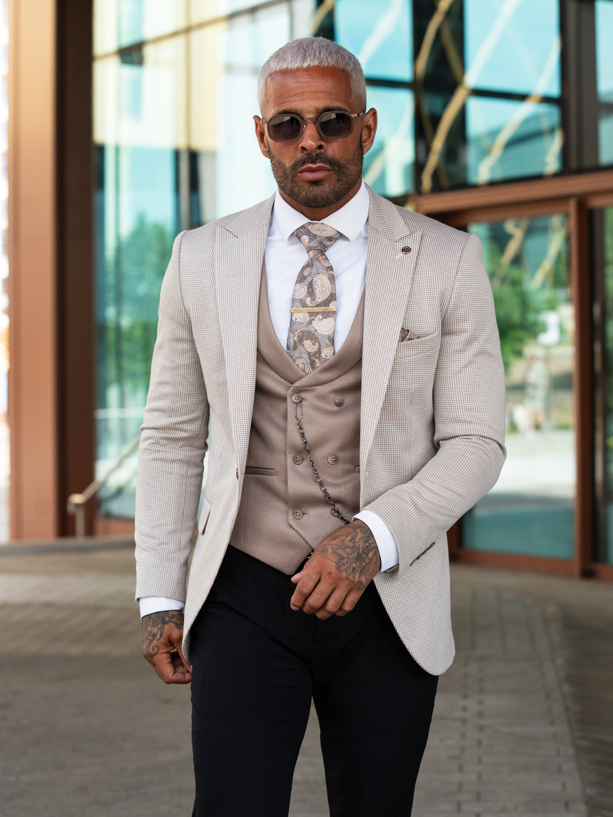 Romanoff - Brown 3 Piece Suit