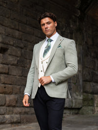 Dorado - Moss Green/Cream 3 Piece Suit