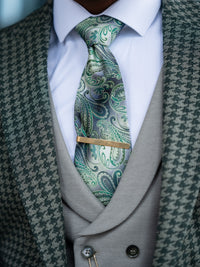 Astor - Forest Green/Sage 3 Piece Suit