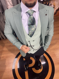 Loki - Green 3 Piece Suit