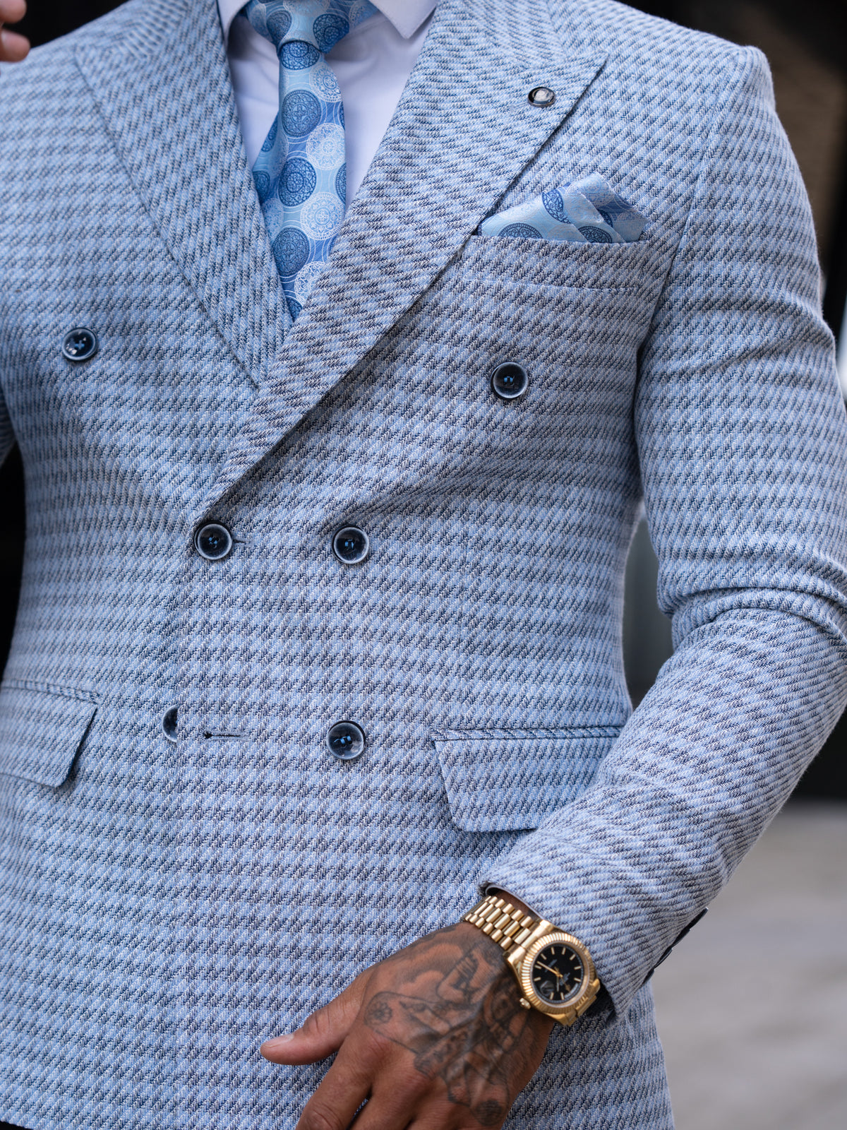 Benito - Blue 2 Piece Suit