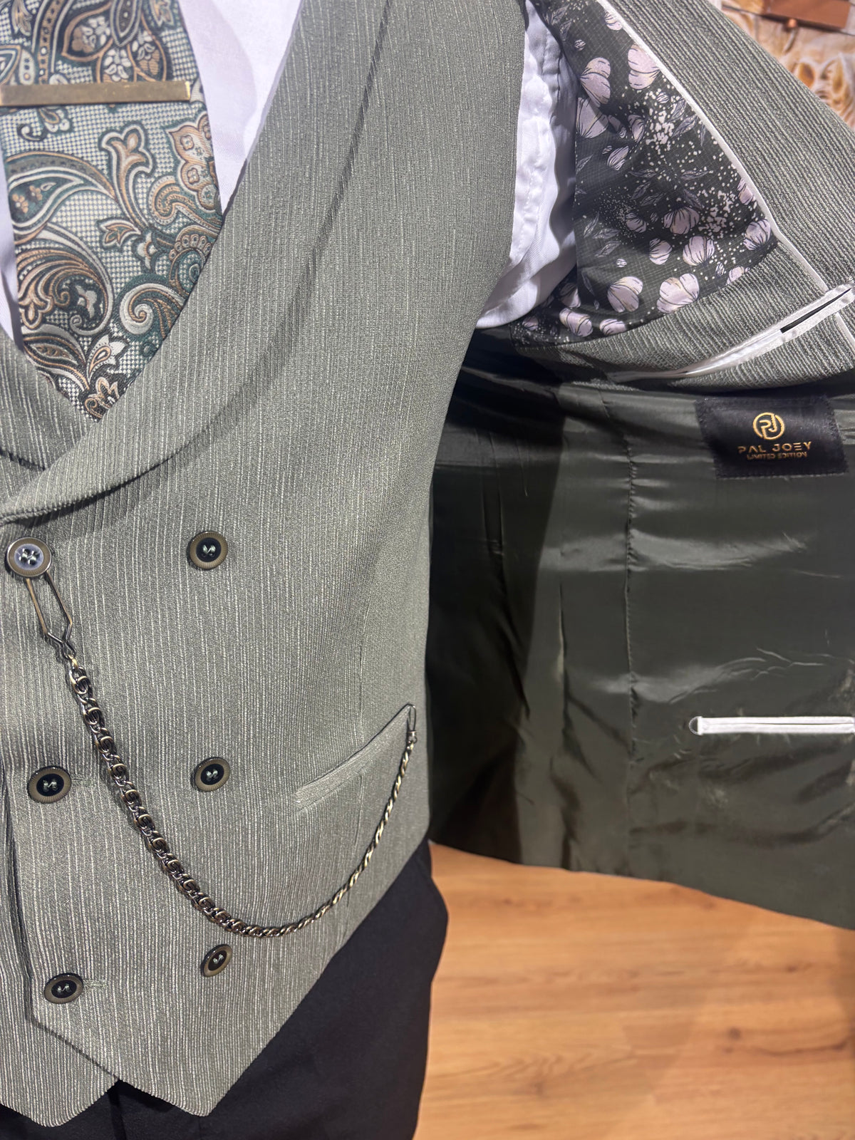 Morozov - Sage Green 3 Piece Suit