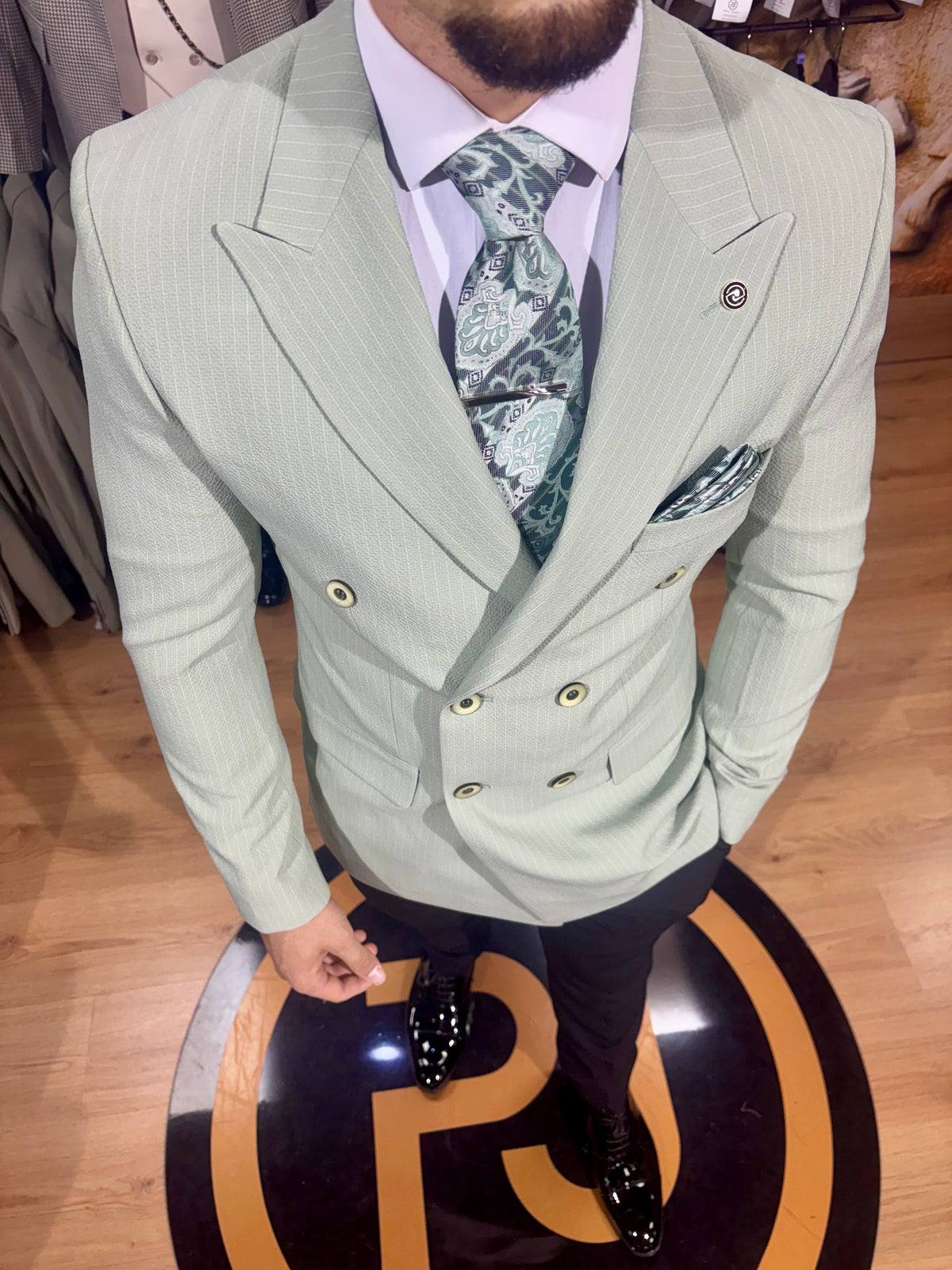 Mantis - Mint Green 2 Piece Suit
