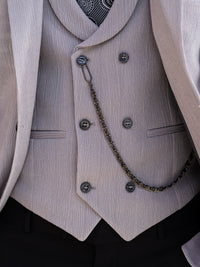 Adrian - Mid Grey 3 Piece Suit