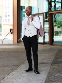 Stark - Light Maroon 3 Piece Suit