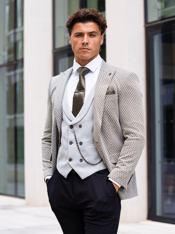 Aly - Green 3 Piece Suit
