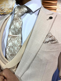 Vienna -  Cream 3 Piece Suit