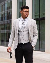 Torrance - Grey 3 Piece Suit